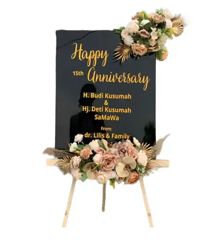 Papan Bunga Akrilik Pacarpeluk