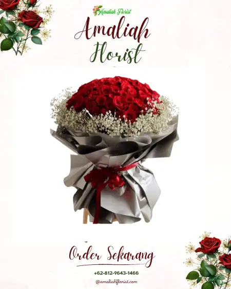Buket Bunga Pacarpeluk