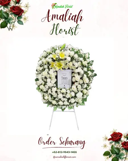 Krans Bunga Duka Pacarpeluk